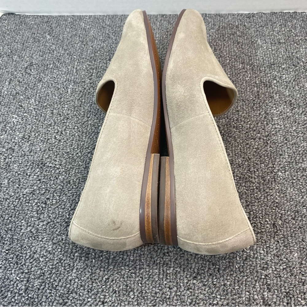 Vionic Willa Loafers Flats Dark Taupe Suede Minimalist Quiet Luxury Chic Women 7 - Picture 9 of 13